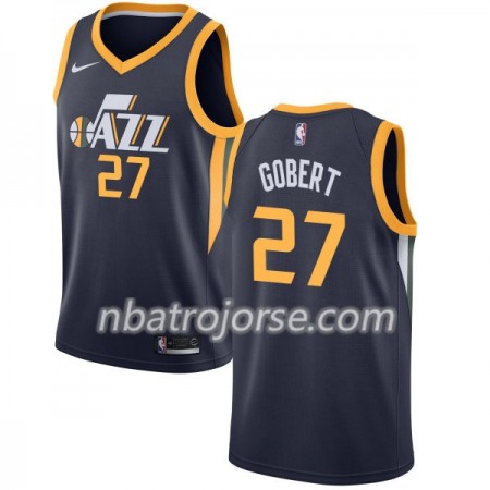 Män Utah Jazz Tröja Rudy Gobert 27 Nike 2017-18 Navy Swingman Män Utah Jazz Tröja Rudy Gobert 27 Nike 2017-18 Navy Swingman